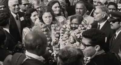 "Hello. Prudence, come out.
Come out, Prudence" and she won't come. - The Beatles and India