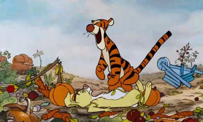 Hello Rabbit I'm Tigger - The Many Adventures of Winnie the Pooh