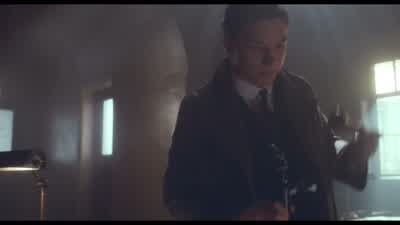 Hello. No, I'm afraid Mr Shelby is in London. -He can't be reached. - -No, he won't be back today. - - Peaky Blinders