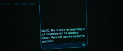 "This device is not responding or not compatible with the operating system. - Finch
