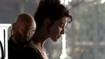 Hello. My name is Claire. Go on, then. Give her your name. Hamish. It's a pleasure to meet you, Hami - Outlander