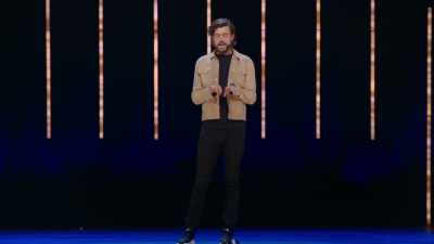 "Hello, sir. Gonna take you
through security today." - Jack Whitehall: Settle Down