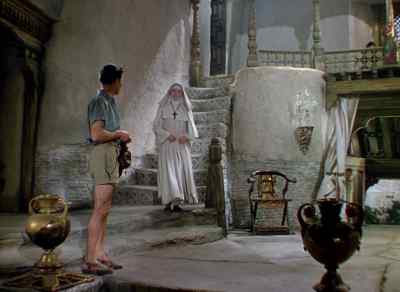 Hello, Sister Ruth. Going for a walk? - Black Narcissus