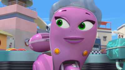 - Hello! Sorry
we can't stop for too long, - Ricky Zoom
