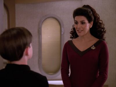 Hello, Timothy.
Are you ready to go? - Star Trek: The Next Generation