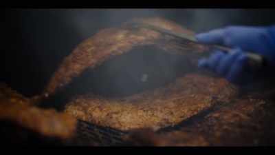Hello.
Uh, tonight we have barbecue ribs, - Street Food: USA