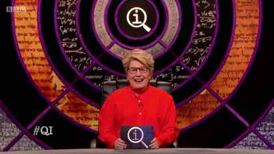 Hello and welcome to QI - QI