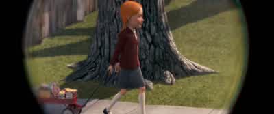 Hello. What? What is it? Oh, nothing. Let me see. - Monster House