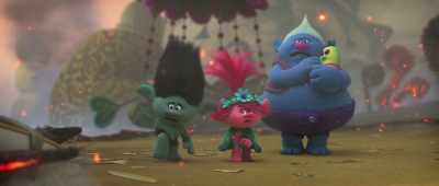 - Hello?
- Who said that? Identify yourself! - Trolls World Tour