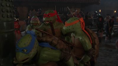 Hello Who's trapped inside - Teenage Mutant Ninja Turtles III