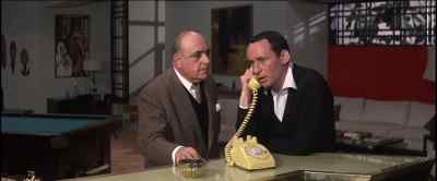 - Hello. Yes, I'll take the call.
- Go ahead, please. - Ocean's Eleven