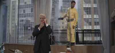 - HELLO ?  YES ?
-[ Voice On Phone,
   Indistinct ] - How to Succeed in Business Without Really Trying