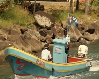 Hello?
You must have the wrong number. - Death in Paradise