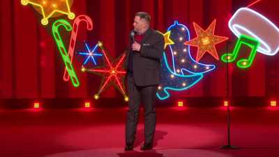 Help me get back on
my feet again, you know?" - Nate Bargatze's Nashville Christmas
