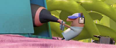 Help! Help! Come on, guys. Get me ou...! - Cloudy with a Chance of Meatballs 2