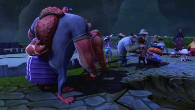 Help! Help us! You gotta get us out of here. - Monster Island