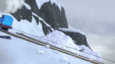 Help! Help!
[whistle tooting] - Thomas & Friends: Big World! Big Adventures! The Movie