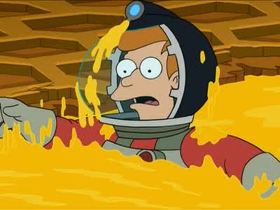 Help! I can't swim in jelly as far as I know! - Futurama