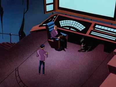 "Help me. Help me."
Over and over again, like a broken disk. - Batman Beyond