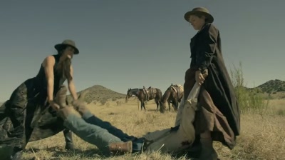- Help me.
- Oh-- - Two Sinners and a Mule