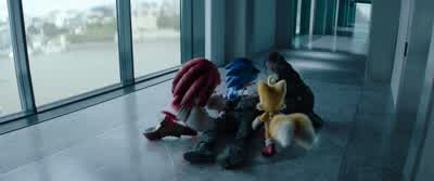 Help me up, kid. - Sonic the Hedgehog 3