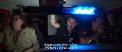 Help me move them, officer!
We have a critical patient! - Midnight Family
