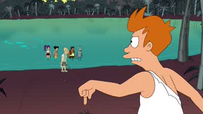 Help! Police! Everybody grab a club. - Futurama