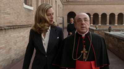 - Help us, Pipita.
- Who's Saint Pipita? - The Young Pope