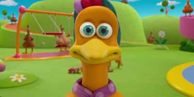 [hen 1 grunts] - Chicken Run: Dawn of the Nugget