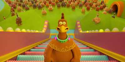 [hen 2 laughs gleefully] - Chicken Run: Dawn of the Nugget