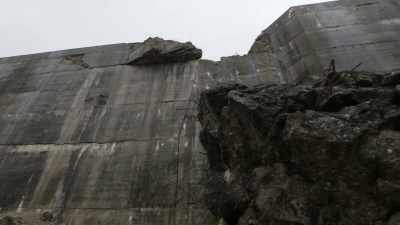 Hence the amount
of concrete used, - Secret Nazi Ruins