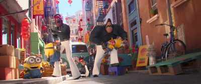[henchmen yell] - Minions: The Rise of Gru