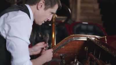 Henry Ford was raised as
a farm boy, basically. - The Cars That Made America