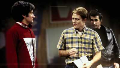 Henry Winkler and I
look at each other, - The Happy Days of Garry Marshall
