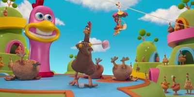 [hens grunt] - Chicken Run: Dawn of the Nugget