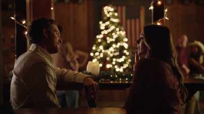 Her arms all outstretched - A Cowboy Christmas Romance