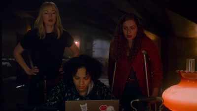 Her bedroom is just off
this upstairs hallway. - Leverage: Redemption