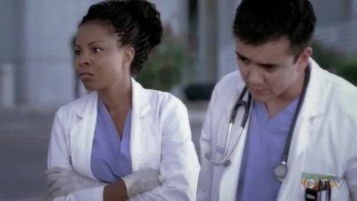 Her eyes are glassy. - Grey's Anatomy