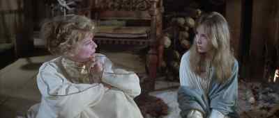Her eyes in certain light were violet and all her teeth were even - The Lion in Winter