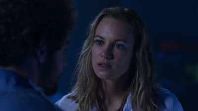 Her eyesight has improved - Deep Blue Sea 2
