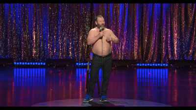 Her face goes white and she goes,
"No, that's not funny." - Bert Kreischer: Razzle Dazzle