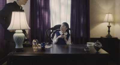 Her father beat into her
how to run an empire. - The Confidence Man JP - The Movie -