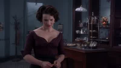 Would you careWould you care to buysomething special for your lady friendLady friendThe lovely woman your dog was so fond ofOhHer favorite is chocolate seashellsThat's my guessOh no I mustn'tMadame Audel is in mourning for her husbandOh I'm sorryWhen did - Chocolat