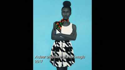 Her figures are often faced - Black Art: In the Absence of Light