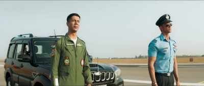 Her first solo in such
strong crosswinds? - Fighter