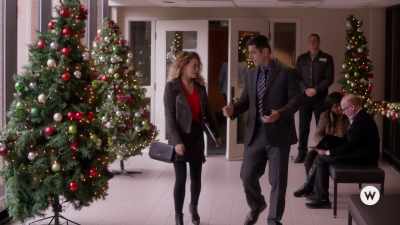 Her flight was canceled
due to the weather, - An Unexpected Christmas