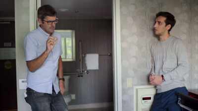 Her friend has
to be hospitalised, - Louis Theroux: The Night in Question