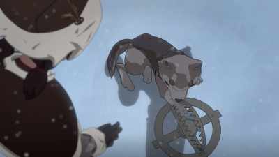 Her front paw was crushed
in the rusty metal jaws. - The Dragon Prince