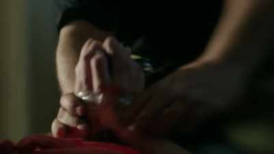 Her hands were bound
behind her back - A Time to Kill