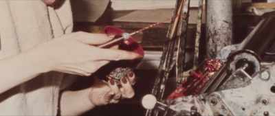 Her hands would be
stained with ink. - The Disappearance of Shere Hite